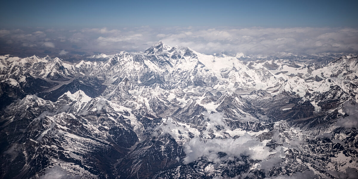 Aerial View Of Mount Everest, Himalayas