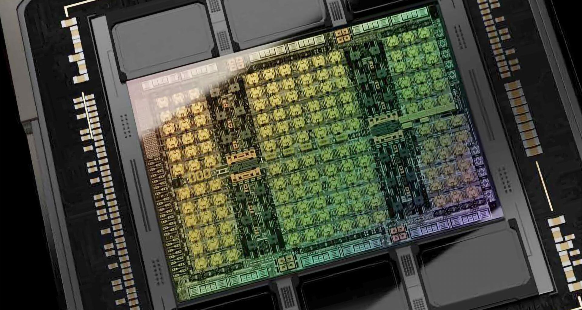 Nvidia Hopper H100 die shot