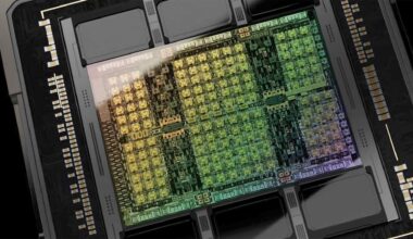 Nvidia Hopper H100 die shot