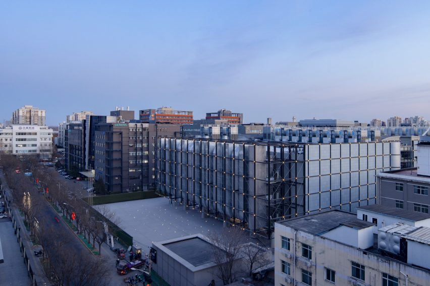 Exterior view of AI data centre by LLLAB