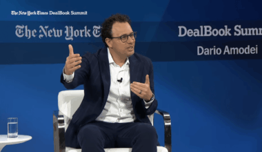 Anthropic CEO weighs in on AI bubble talk and risk-taking among competitors