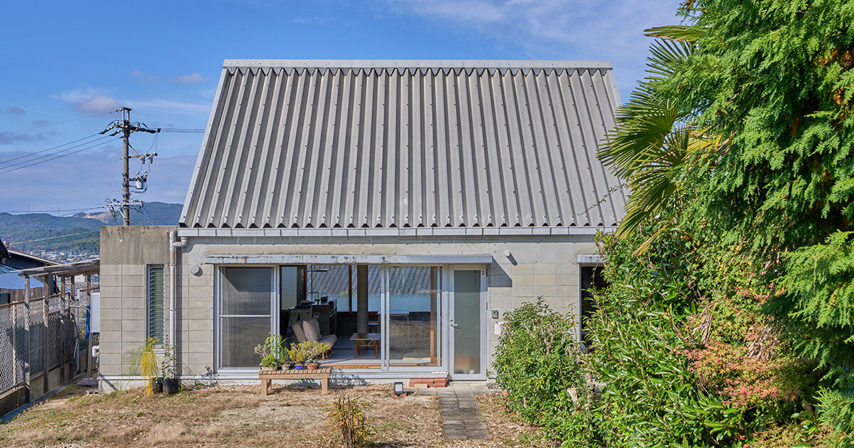analogue renovates 1990s concrete-block house in japan
