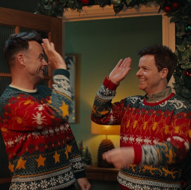 ant and dec in i'm a celeb trailer