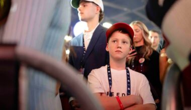 At Turning Point’s annual gathering, young conservatives fret about the future