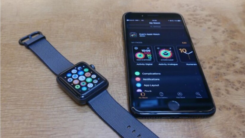 Apple Watch Series 2 and iPhone