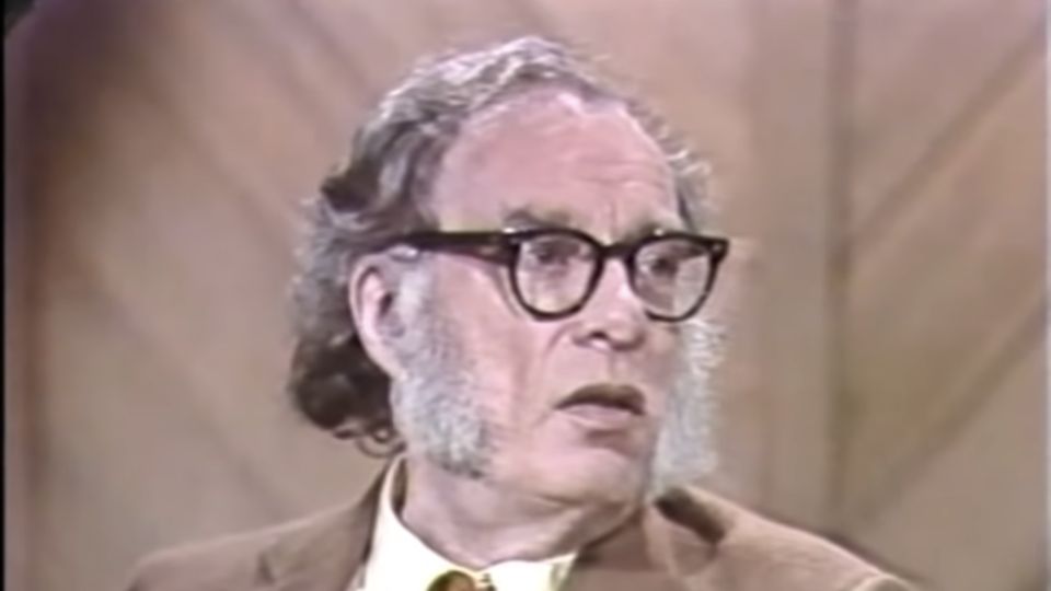 Isaac Asimov Predicts the Future on The David Letterman Show (1980)