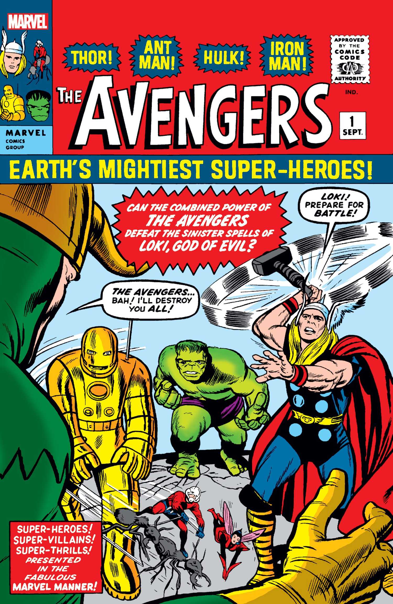 Avengers Debut 1963