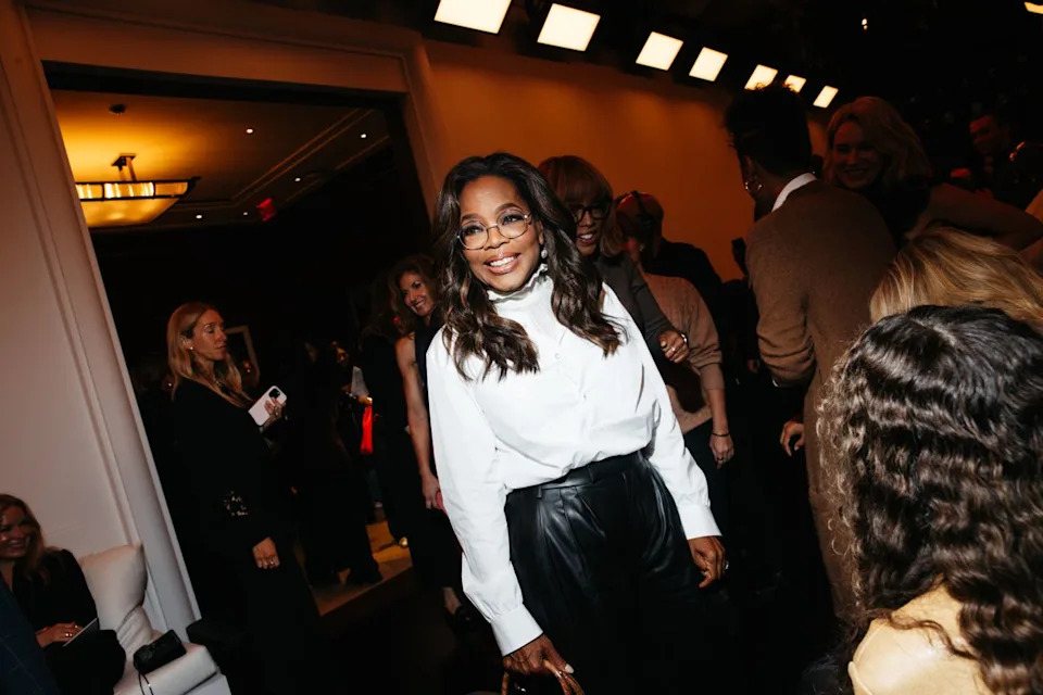 Getty Oprah Winfrey at New York Fashion Week on September 10, 2025
