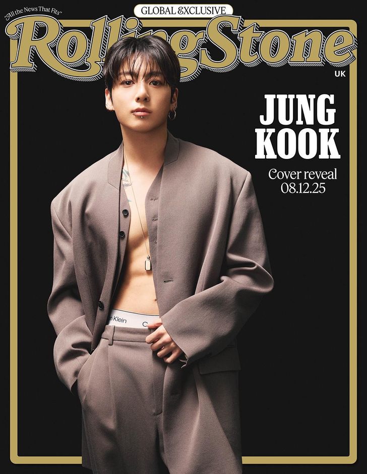 BTS' Jung Kook appears on the cover of Rolling Stone Korea. Courtesy of Rolling Stone Korea 