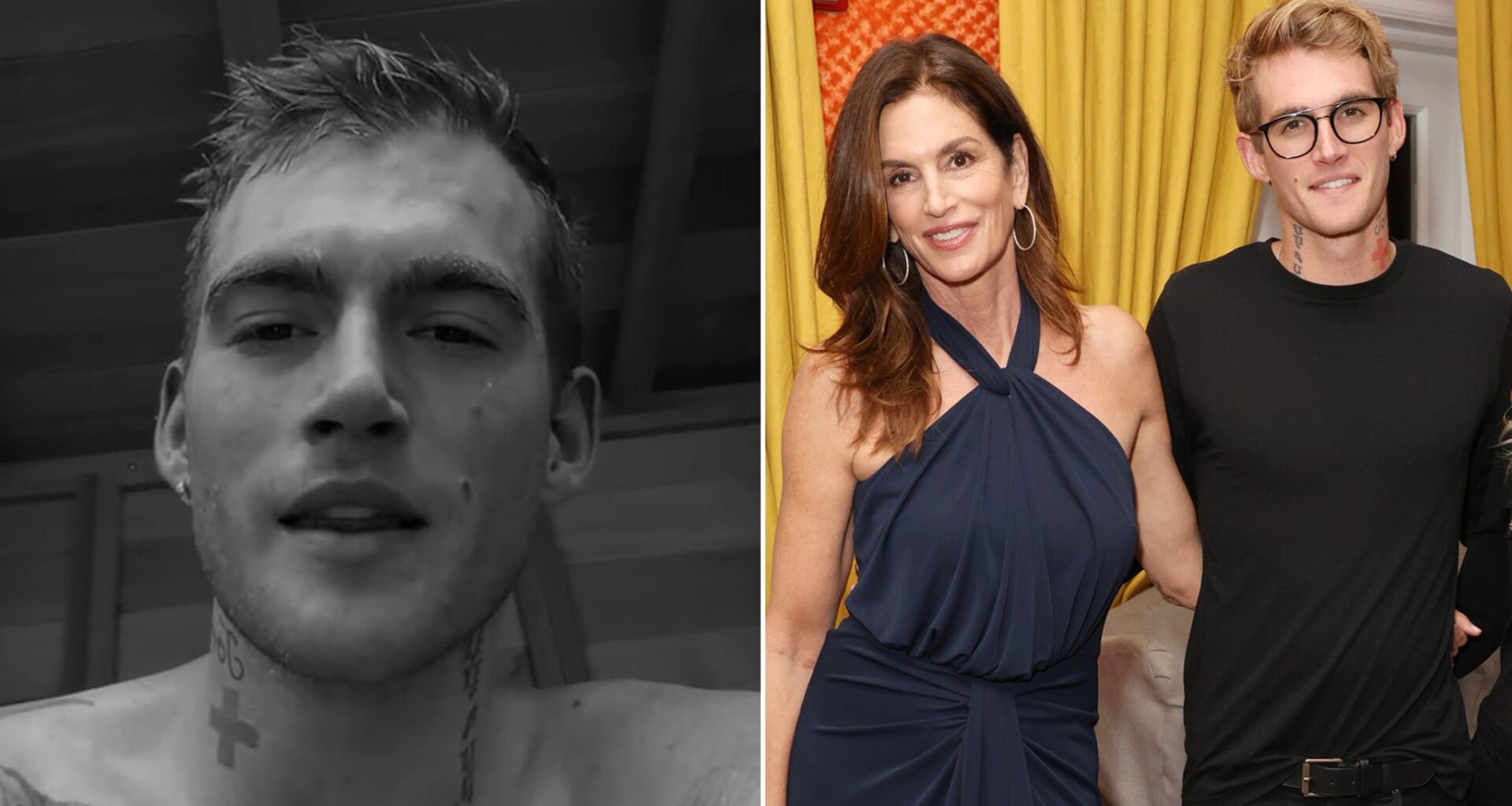 Cindy Crawford's Son Presley Details Mental Health Struggles in Vulnerable Video