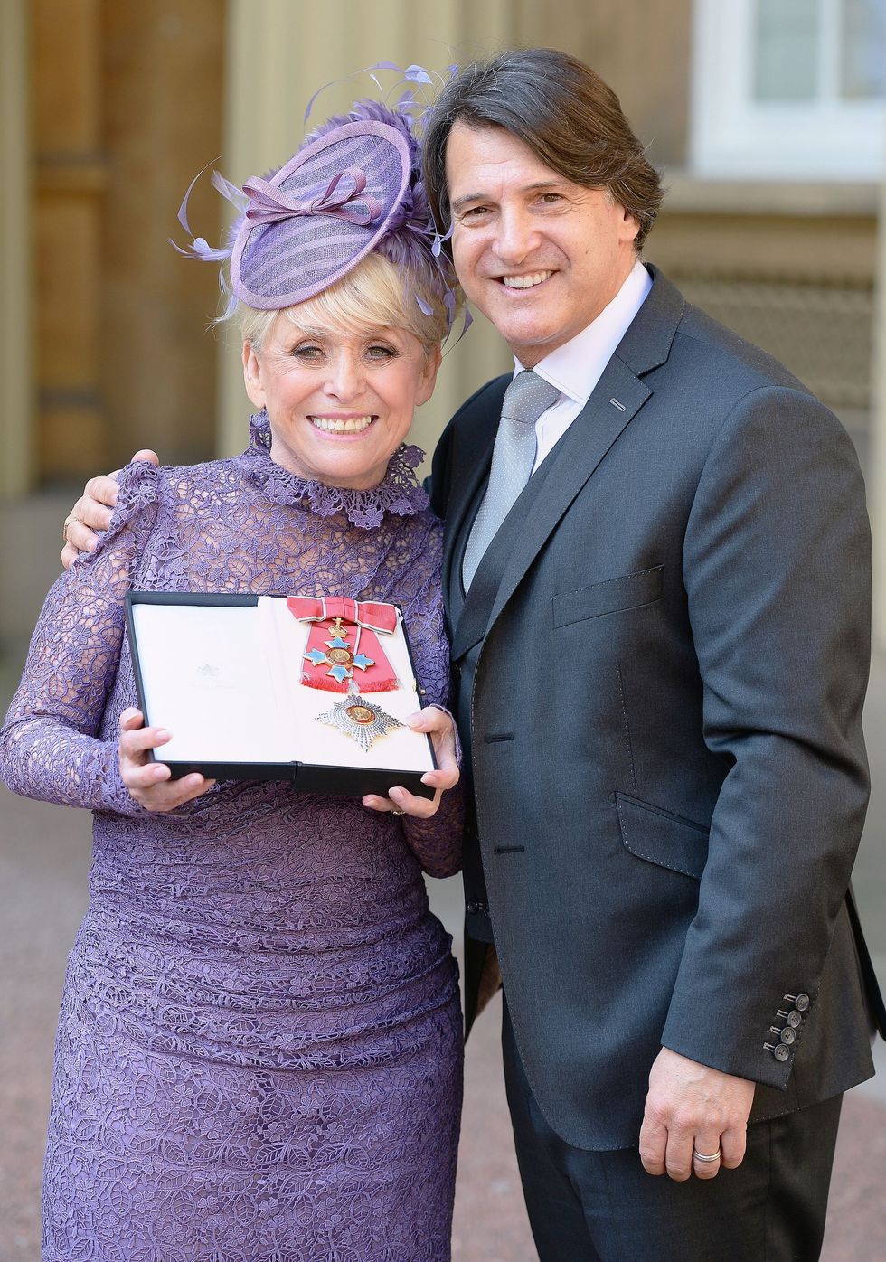 Barbara Windsor with Scott Mitchell