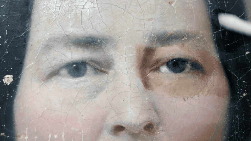 Watch Julian Baumgartner's Satisfying and Precise Process of Restoring a Historical Portrait — Colossal