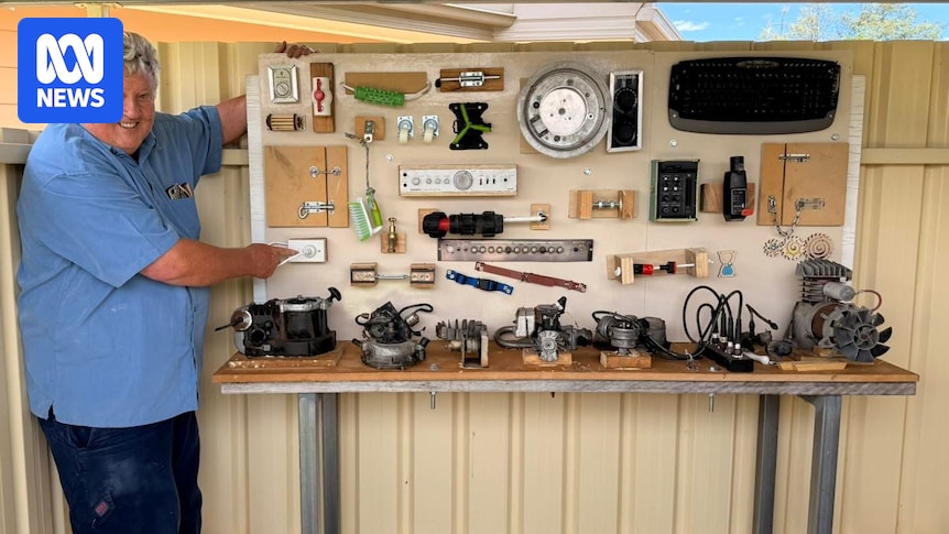 Hands-on memories spark connection for dementia residents at western NSW aged care home