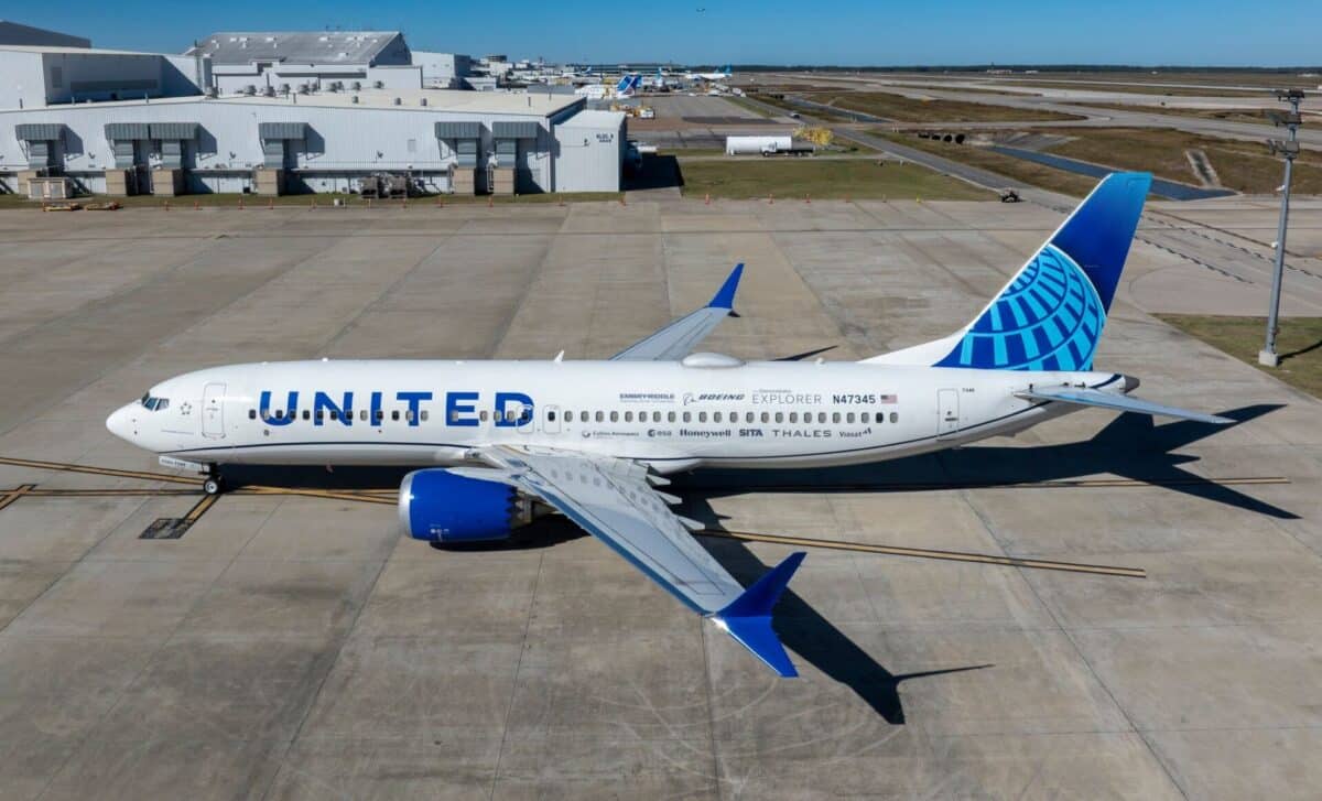 Boeing's Ecodemonstrator Explorer Operated By United Airlines