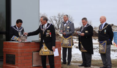 Cornerstone, time capsule rededicated as BTHC expansion nears completion - PembinaValleyOnline.com