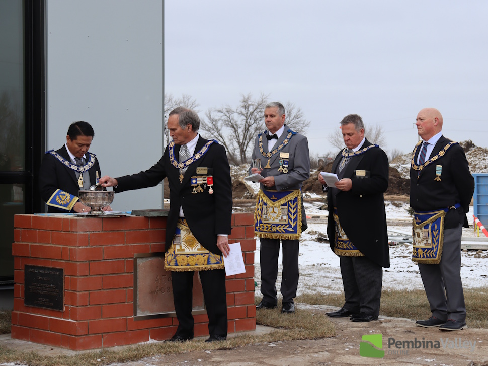 Cornerstone, time capsule rededicated as BTHC expansion nears completion - PembinaValleyOnline.com