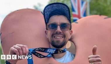 London Marathon runner aims to break world record for testicular cancer