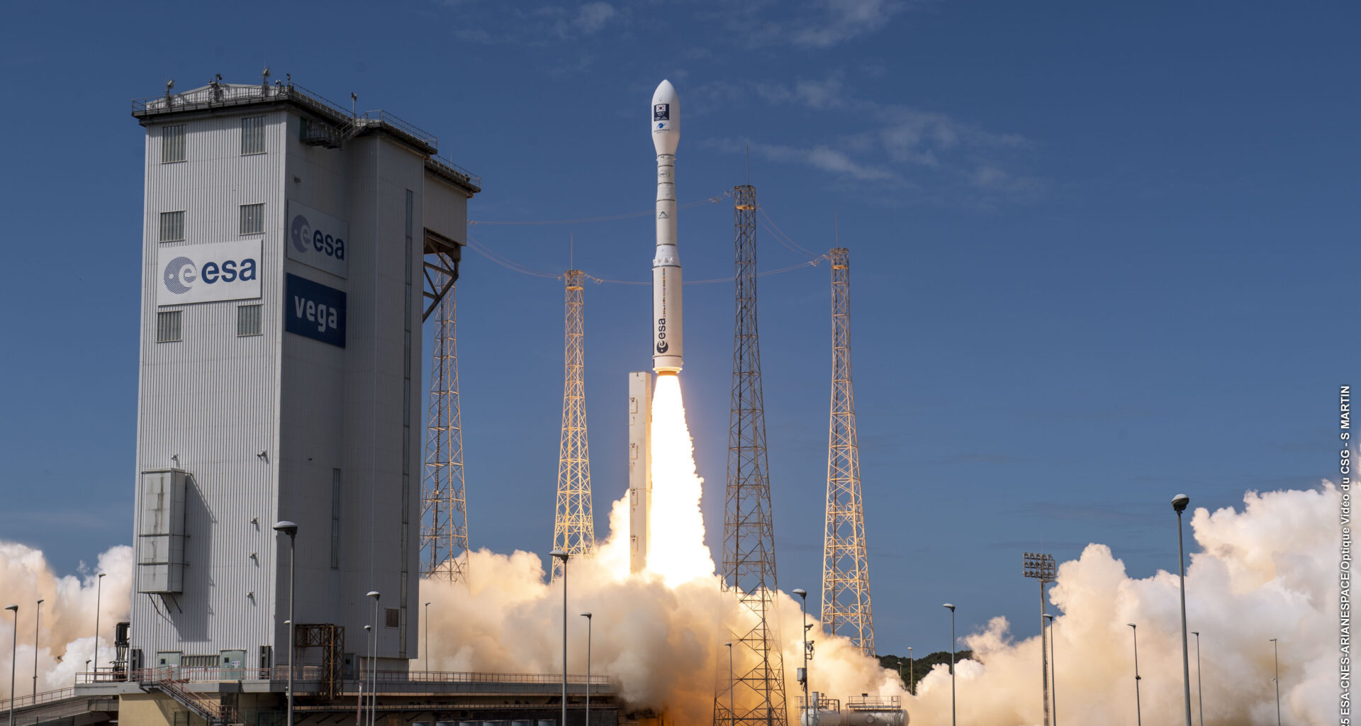 Arianespace successfully launches KOMPSAT-7 satellite with Vega C
