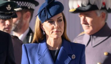 Kate Middleton Rewears a Blue Coat With a Meaningful Message