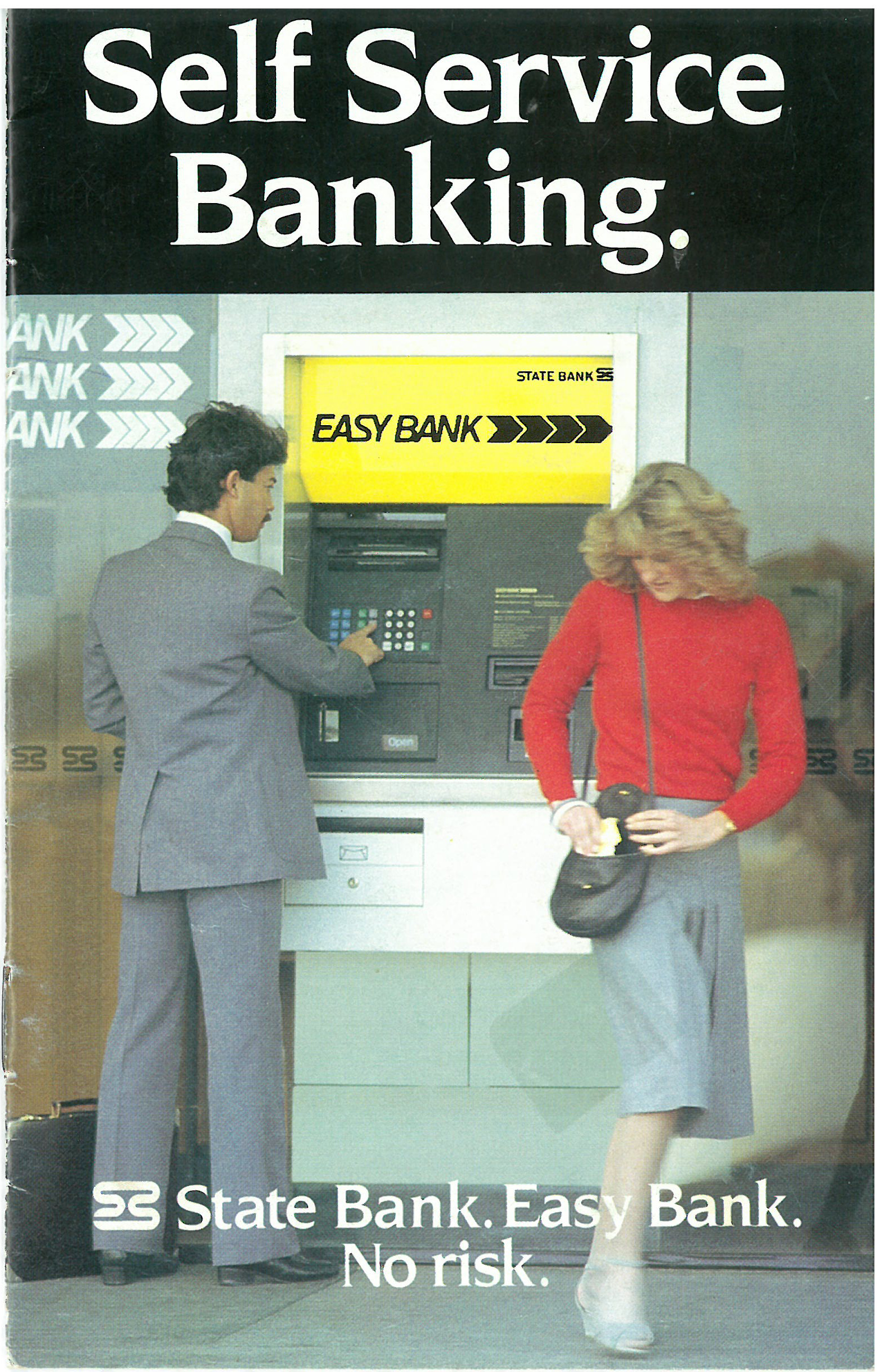 A state bank poster.