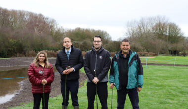 Balancing ponds created to help offset heavy rainfall at Edwalton Golf Club