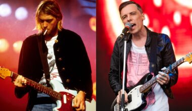 The Cribs' Ryan Jarman's most treasured possession is a lock of Kurt Cobain's hair gifted him by Courtney Love
