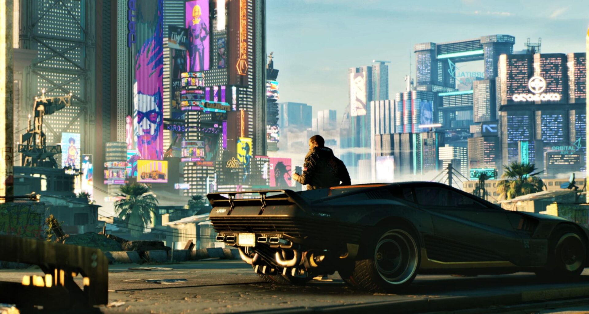 Cyberpunk 2077 Anniversary Wallpaper