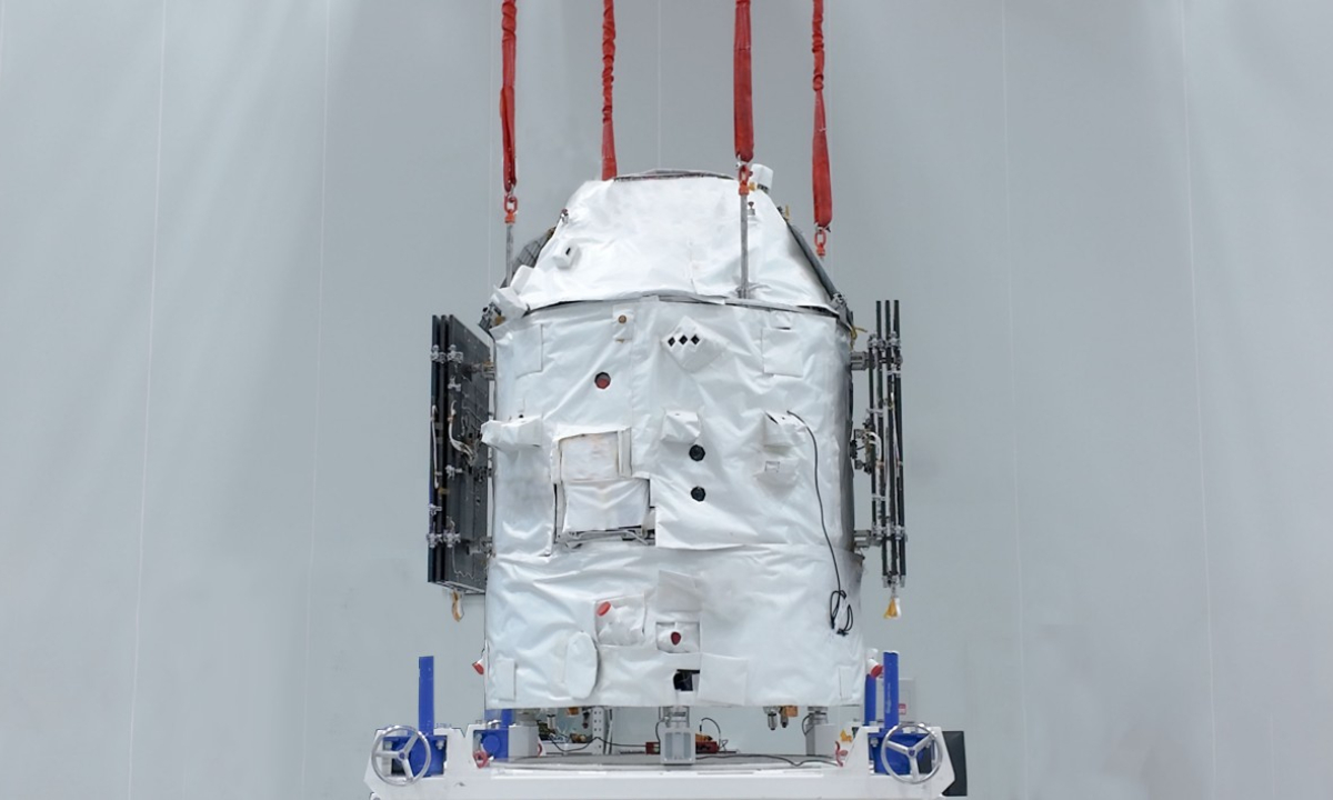 Di’er-5 space experimental spacecraft, developed by private firm AZ Space Technologies Photo: Courtesy of AZ Space Technologies