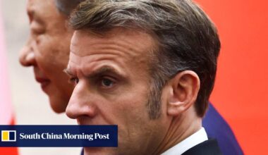 Macron urges Chinese firms to invest in France, EU as tech gap widens