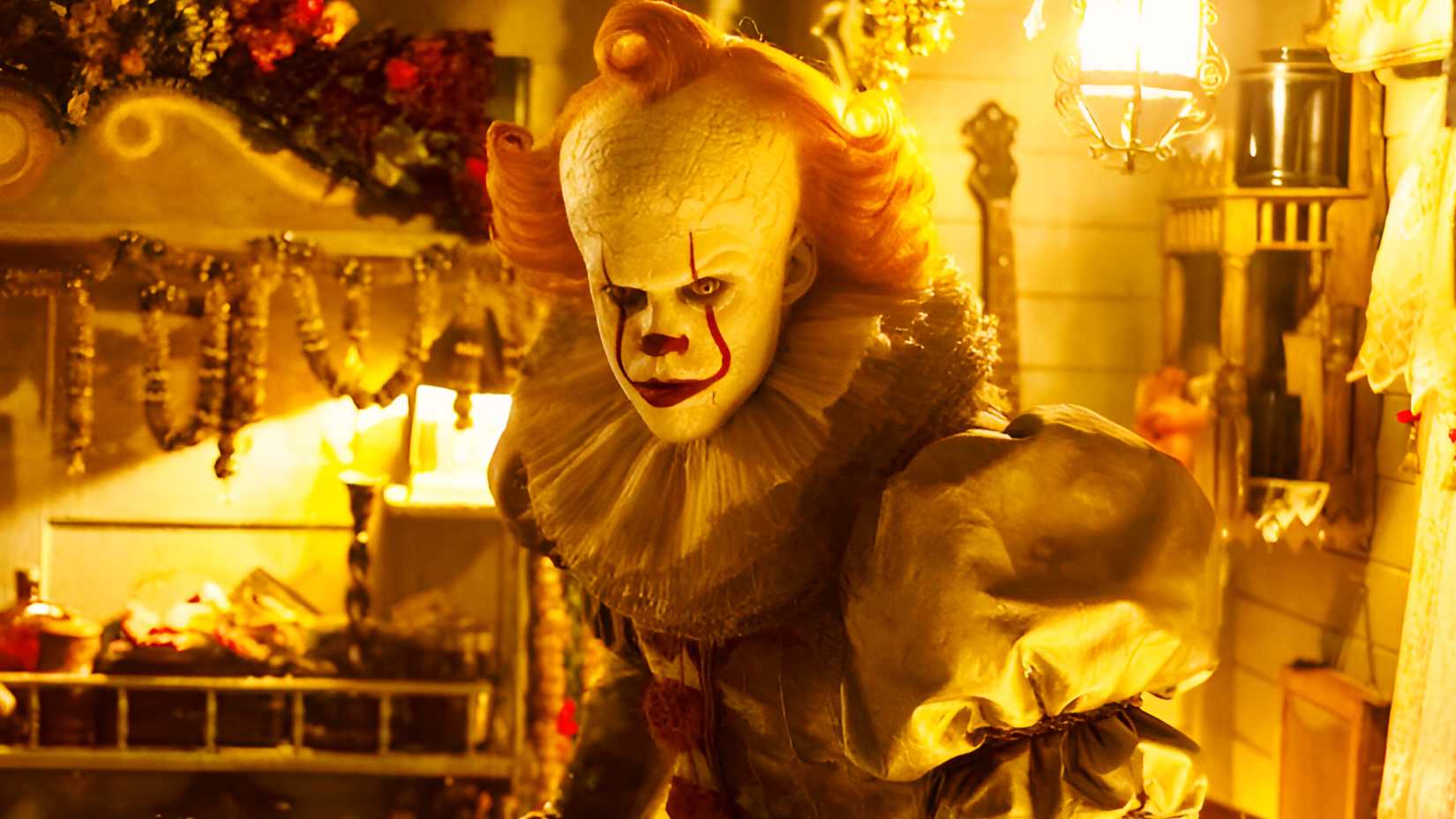 Bill Skarsgard as Pennywise in It: Welcome to Derry