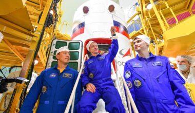Watch 3 astronauts head home to Earth from the International Space Station tonight