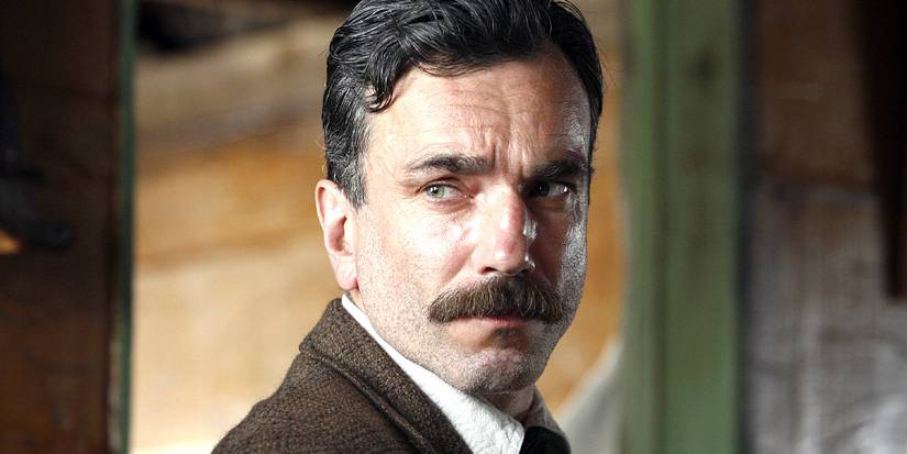 Daniel Day-Lewis looking stern as Daniel Plainview in There Will Be Blood