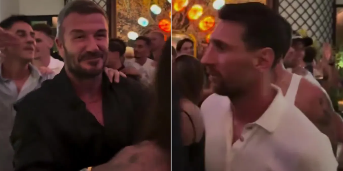 David Beckham and Lionel Messi's MLS celebrations revealed as fans react to awkward scenes