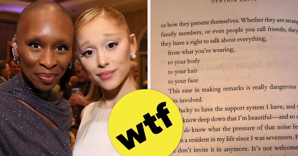 Cynthia Erivo Book Publisher Apologizes For Ariana Grande Quote Mix-Up
