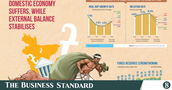 Domestic economy suffers while external balance stabilises - The Business Standard