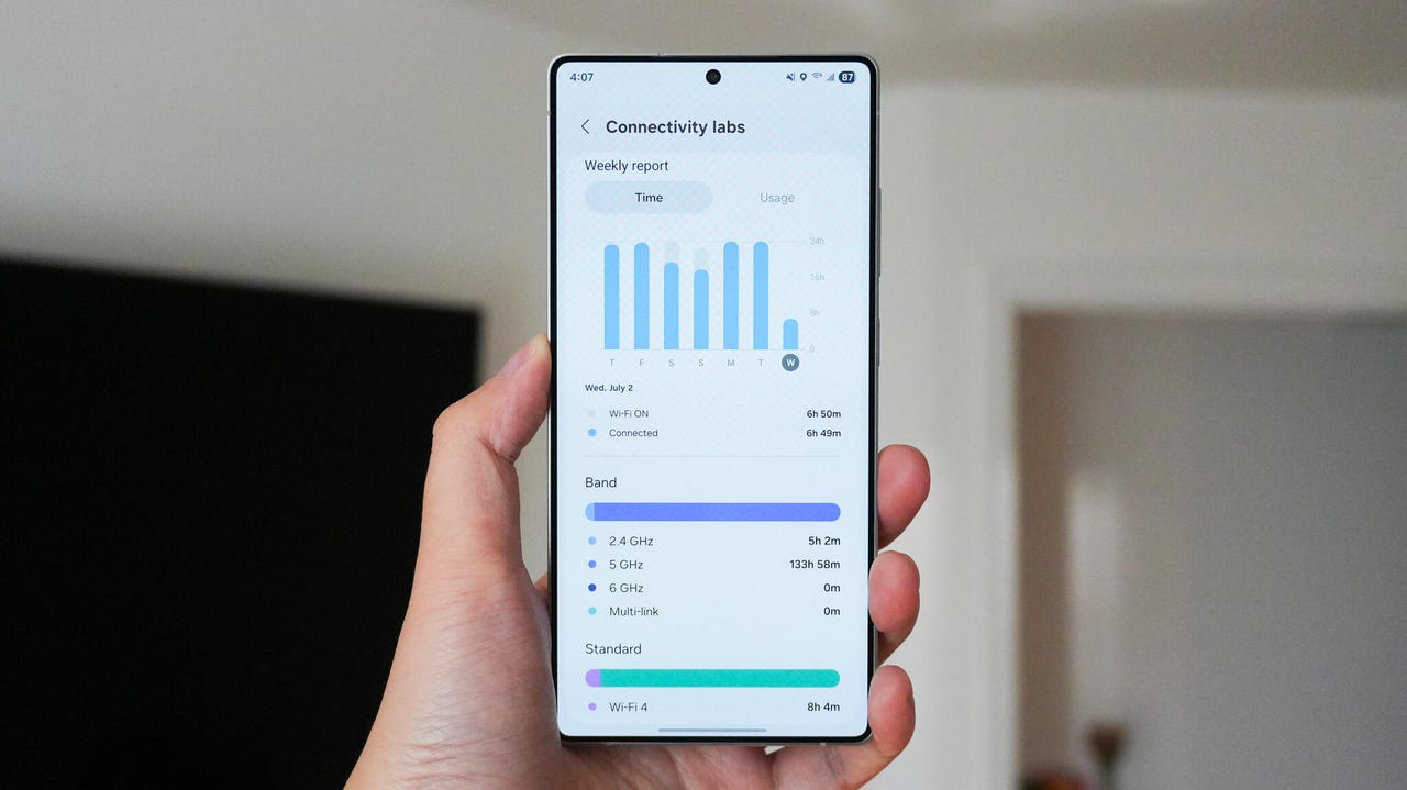 Samsung Intelligent Wi-Fi setting OneUI