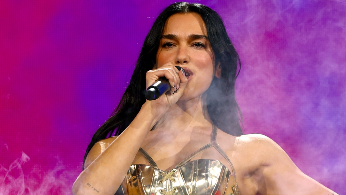 Dua Lipa Shows Off Bold See-Through Look After Finishing Her Tour