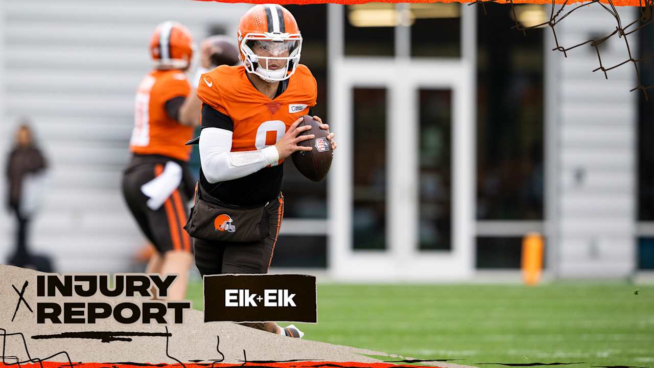 TE Harold Fannin Jr. and QB Dillon Gabriel questionable for Week 17