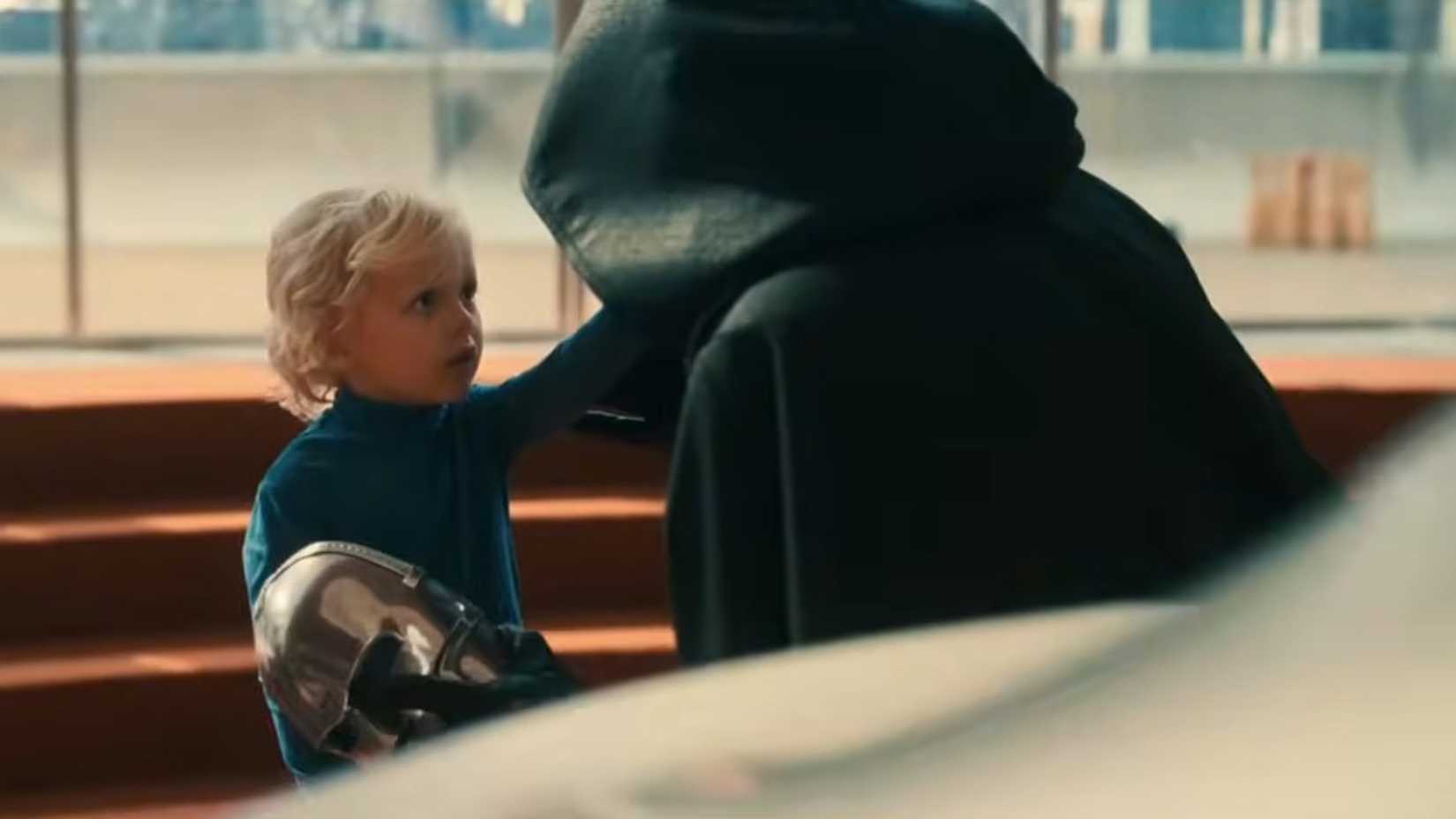 Fantastic Four First Steps Post-Credits scene of Franklin Richards and Doctor Doom