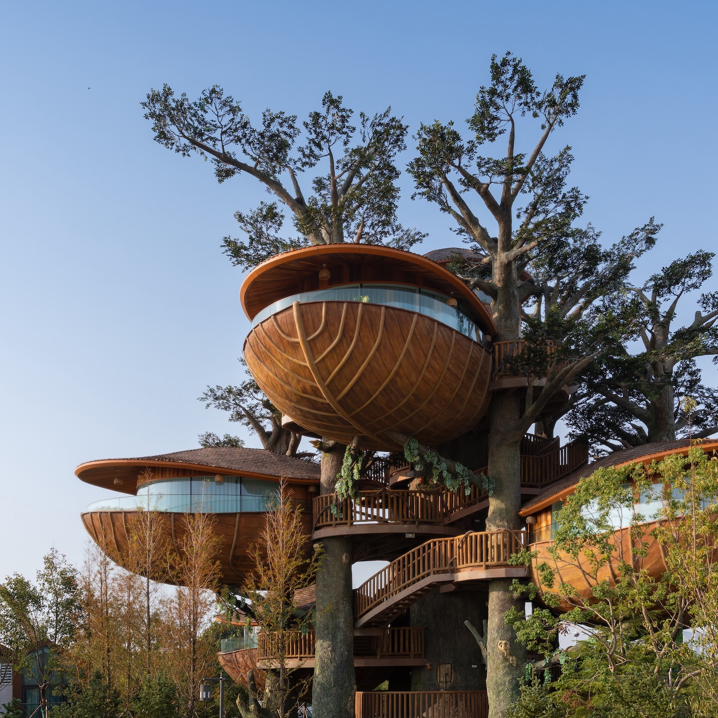 Forest Nests Treepod Project by Doarchiwow