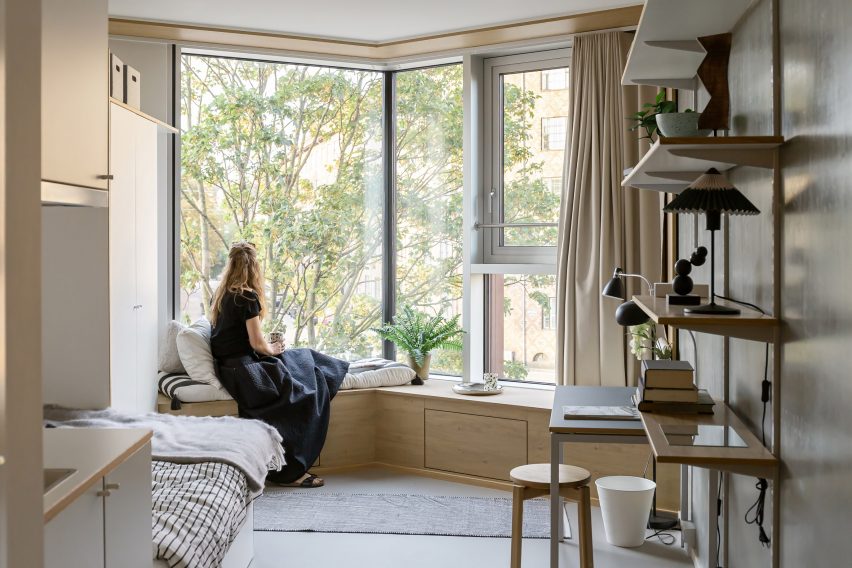 Apartment inside Harmonikahusene by EFFEKT