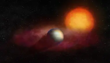 James Webb catches a giant helium cloud pouring off a puffy planet