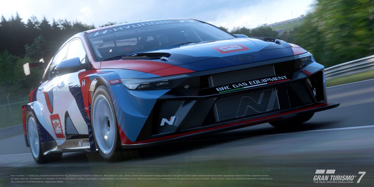 Hyundai Motor Debuts ELANTRA N TCR in Gran Turismo 7, Expanding Its Presence in e-Motorsport