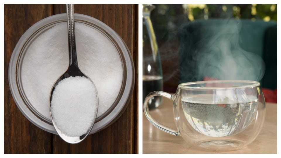 Salt with water is one of the most common remedies for a sore throat. (Picture credit: Freepik)