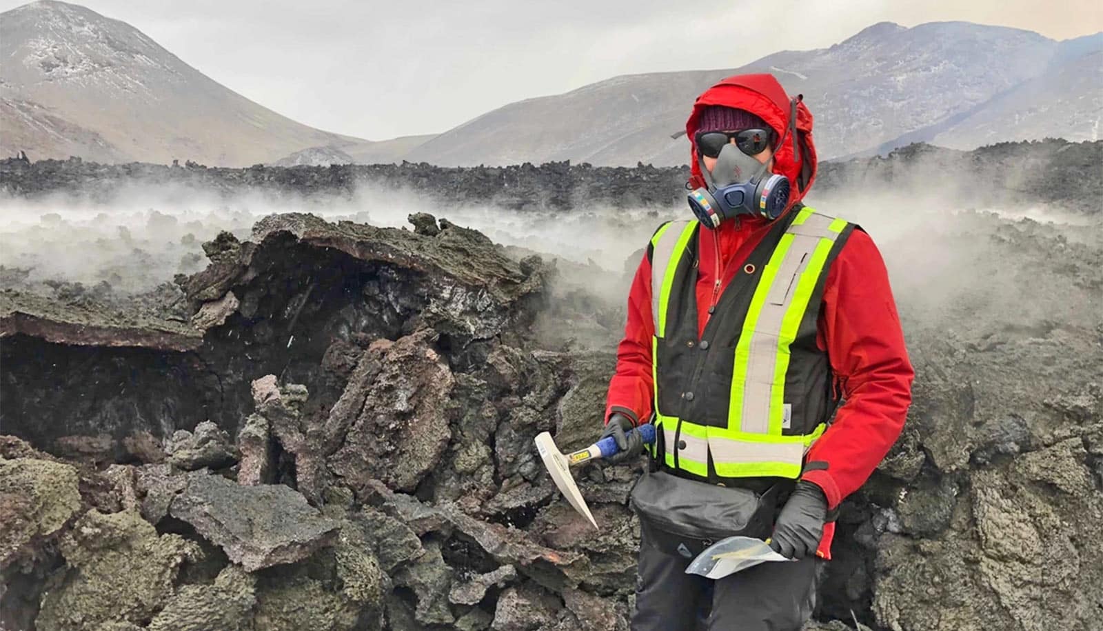 How 'badass' microbes move in after volcanoes erupt