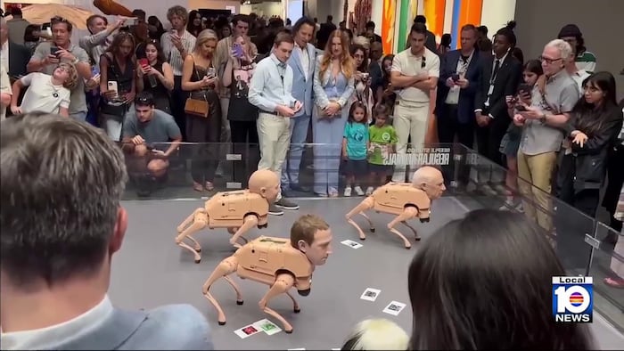 Art Basel Miami Beach surprises with robots and big sales