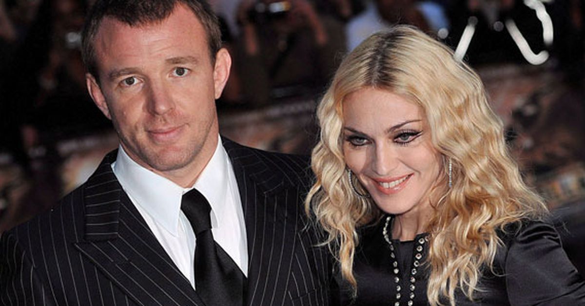 Madonna and Guy Ritchie pictured together at son Rocco art exhibition