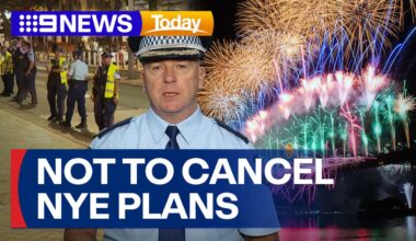 Watch 9News Latest Stories - Season 2025 - Sydneysiders urged not to cancel New Year’s Eve celebrations - 9Now