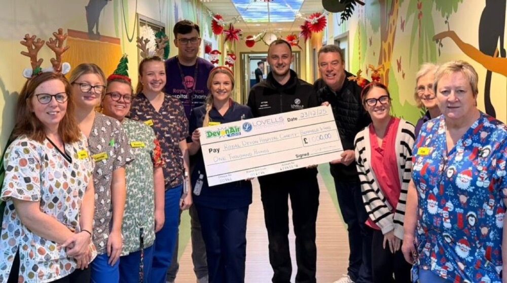 DevonAir Radio ends secret sound with charity gift – RadioToday