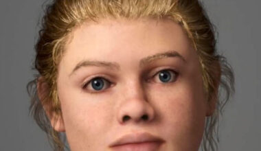 The facial depiction of the Beachy Head Woman. Image credit: Face Lab, Liverpool John Moores University.